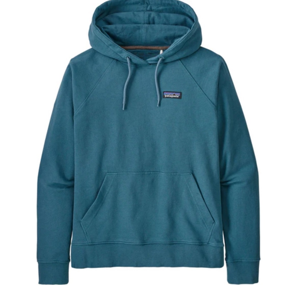 Patagonia Organic Cotton Hoody - Women’s XL- Abalone Blue- NWT